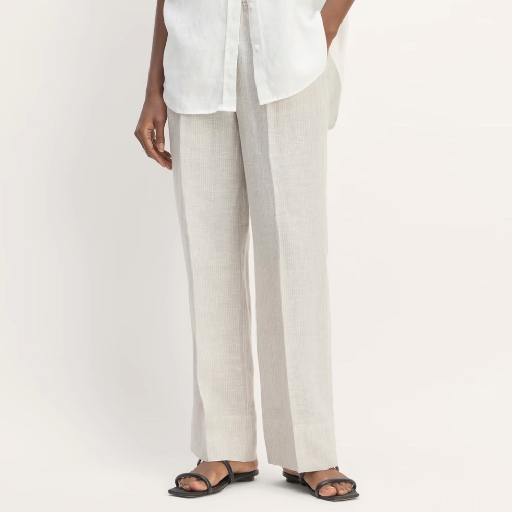 NWT Everlane The Linen Easy Pant